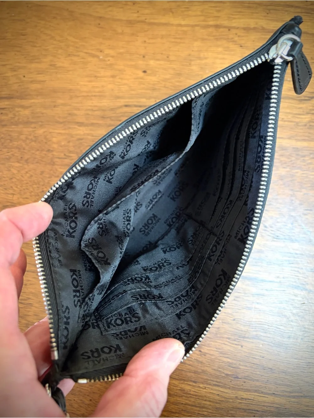 Michael Kors Logo Wristlet